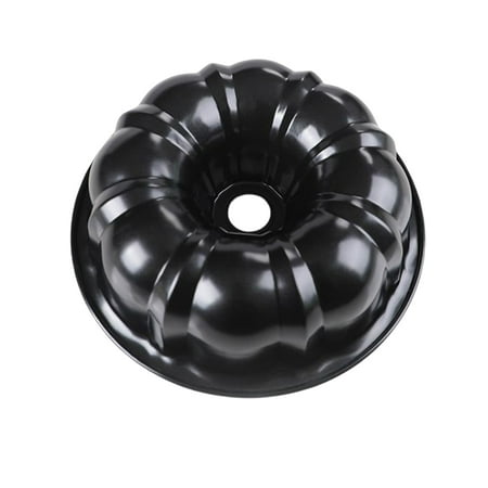 

Non Stick Cake Pans Pumpkin Shape Fluted Tube Baking Mold Carbon Steel 9.4 inch