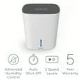thumbnail image 3 of Pure Enrichment PureDry Deluxe Dehumidifier - Mid-Sized 1.5L Water Tank Eliminates 500ml/day in Excess Moisture from Closets, Bathrooms, Basements, Boats, Kitchens and Other Small to Mid-Sized Areas, 3 of 7
