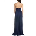 thumbnail image 2 of Michael Kors womens  Collection Chiffon Gown, 8, Blue, 2 of 3