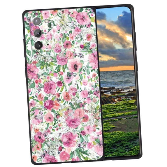 Floral-84 Phone Case, Degined for Samsung Galaxy Note 20 5G Case Men Women, Flexible Silicone Shockproof Case for Samsung Galaxy Note 20 5G