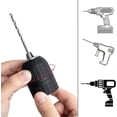 thumbnail image 2 of 13mm Keyless Keyless SDS Adapter Hammer Drill Drill Bit, 2 of 4