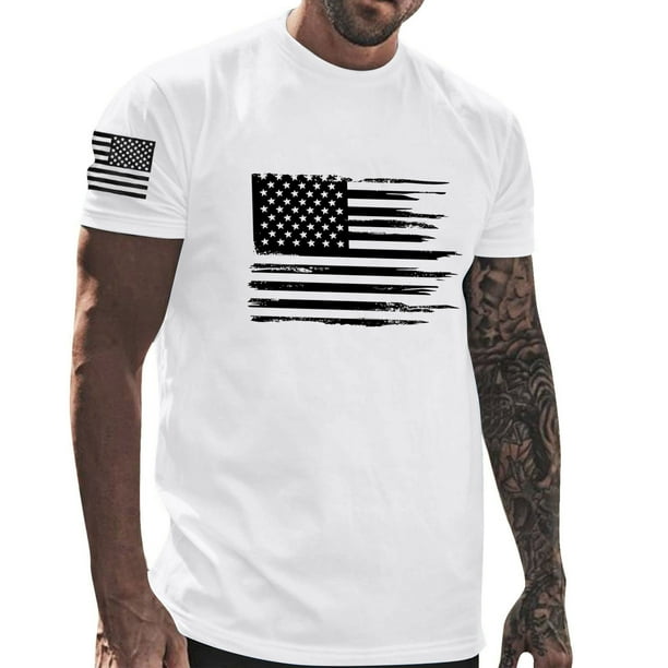Tops para hombre, blusas y camisas de manga corta con cuello redondo para hombre, jersey informal con cuello redondo estampado para hombre, pantalones cortos deportivos para fitness, blusa para hombre