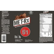 MET-Rx Ready to Drink Protein Shake, Keto Diet Friendly, Snack, Gluten Free, 51g of Protein, With Vitamin A, Vitamin D, and Zinc to Support Immune Health, Frosty Chocolate, 15oz, Pack of 12