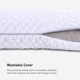 thumbnail image 7 of Bedgear Balance Performance Pillow – 0.0 - Moisture Wicking Bed Pillow for All Sleep Positions - Medium Firmness Bed Pillow - Washable Removable Cover, 7 of 7