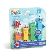 hand2mind Numberblocks® Friends One to Five Action Figure Set with 5 Pieces, Math Toys for Kids