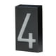 thumbnail image 1 of Luz de pared LED con número de dirección alimentada por energía solar | Placa impermeable exterior | IP65 Resistente a la intemperie | Diseño moderno y elegante | Instalación fácil | Alta, 1 of 1