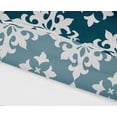 thumbnail image 4 of Vargottam Indoor/OutdoorRoundTablecloth 58 InchTablecloth with Umbrella Hole & Zip- Waterproof TableCloth TableCovers for Backyard Table -Teal Green, 4 of 7