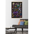thumbnail image 2 of Minecraft - Mobbery Wall Poster with Wooden Magnetic Frame, 22.375" x 34", 2 of 5