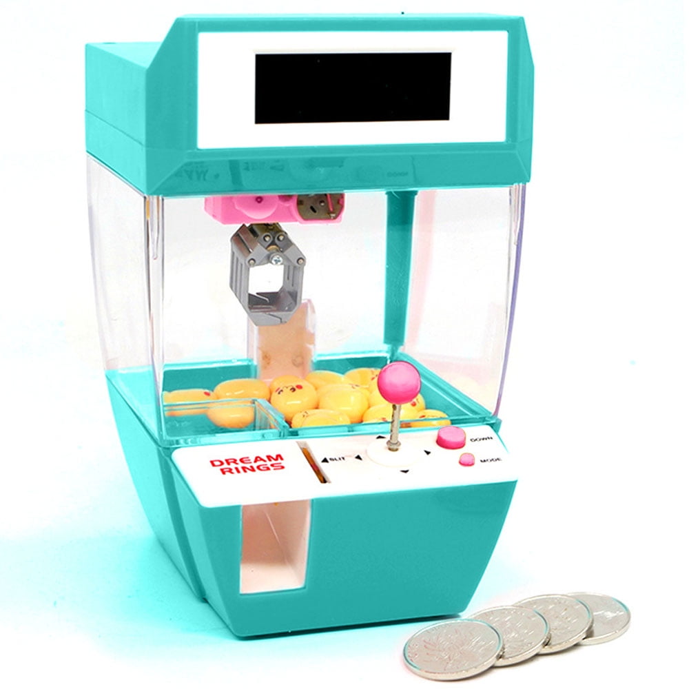 Electronic Claw Game Crane Candy Doll Machine Grabber Kids Toy Home Arcade 