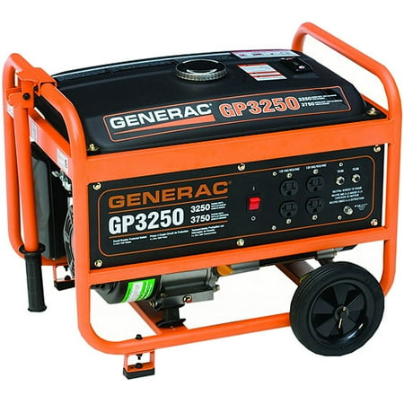 Generac 5789- 3250 Watt Portable Generator, CARB