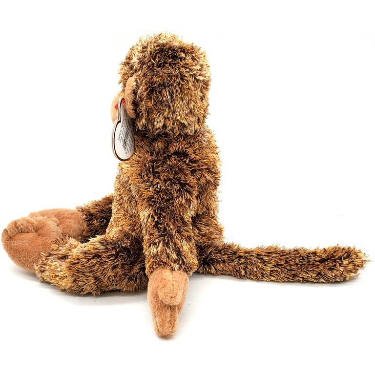Ty Beanie Baby Plush Monkey: Bonsai the Chimpanzee Stuffed Animal