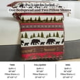 thumbnail image 4 of Beartech Quilt Set Twin Size Rustic Bedding Red Plaid Patchwork Quilt Forest Bear Bedding Lodge Cabin Bedspread Coverlet Lightweight Reversible Microfiber Quilt, 4 of 7