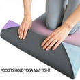 thumbnail image 3 of Colorful Tie Dye Pattern Hot Yoga Mat Towel Non Slip for Hot Yoga - Quick-Drying Yoga Mat Cover with 4 Corner Pockets with Travel Bag - Hot Yoga Towel Non Slip Grip Moisture Wicking Sweat 70"x26", 3 of 6