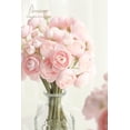 thumbnail image 4 of Flor artificial Floroom Ranunculus Blush de seda sintética x18, 4 of 5