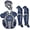 Multicolor, variant on All-Star Sports Axis Pro System 7 Age 16 and Up Protective Catcher Set, Navy