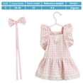 thumbnail image 2 of Vestido para perros Vestido a rayas para perros, Ropa para perros pequeños Niña, Traje de verano ligero para mascotas, Ropa para gatos, Vestidos para perros pequeños, 2 of 5