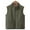 Army Green, variant on breaise Boys Girls Sherpa Fleece Vest Full Zip Collar Sleeveless Jacket Kids Lightweight Windproof Winter Coat Warm Waistcoat