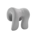 thumbnail image 2 of BELOVING Desk Sleeping Napping Pillow Removable Soft Office Chair Memory Neck Support Solid Light Gray, 2 of 10