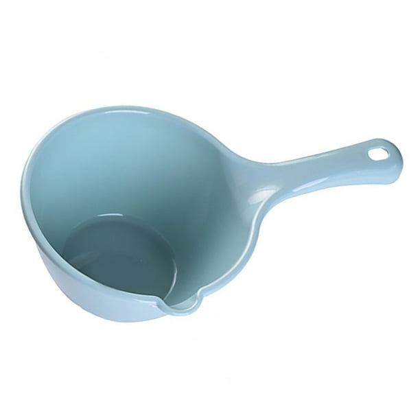 Cucharón de Agua de Plástico, Cuchara Multiusos, Cuchara de Agua Simple Y Hermosa para Relo Flores, Lavar Frutas y Banarse