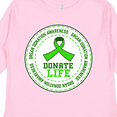 thumbnail image 4 of Inktastic Donate Life-Organ Donation Awareness Boys or Girls Long Sleeve Toddler T-Shirt, 4 of 5