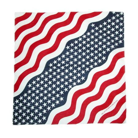 Cotton USA Flag Bandanas