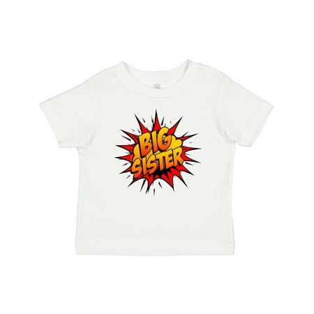 

Inktastic Big Sister Super Hero Gift Baby Girl T-Shirt