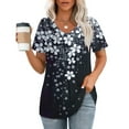 thumbnail image 2 of Work Blouses for Women Office Professional Plus Size Shirts for Women Dressy Casual Summer Graphic Tees for Women 2025, 2 of 6