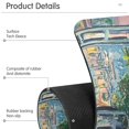 thumbnail image 4 of Yayeee Faucet Mat for Kitchen Sink 14.7" Diatomite Long Splash Guard Pad, Blue Sea Boat, 4 of 7