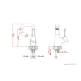 thumbnail image 2 of Dawn Kitchen & Bath AB39 1172BN Single-Lever Lavatory Faucet - Brushed Nickel, 2 of 2