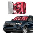 thumbnail image 4 of Hazbin Hotel Car Windshield Sunshade Foldable Sun Visor Front Window Sun Shade Small, 4 of 8