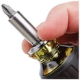 thumbnail image 4 of Klein Tools 32308 Multi-bit Stubby Screwdriver, Impact Rated 8-in-1 Adjustable Magnetic Tool with Phillips, Slotted, Square and Nut Driver, 4 of 16