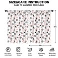 thumbnail image 2 of Blackout Kids Curtains,White Cow Dot Pattern Childrens Insulated Curtains Set Of 2,Bedroom Essentials,Toddler Room Decor 42x63in(106x160cm), 2 of 5
