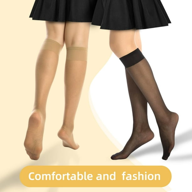 Baohd 6a Of Elegant Knee High Stockings Leg Curves With Classic