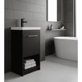 thumbnail image 1 of Mueble para Baño Incluye Lavabo Y Monomando (Negro Mate), 1 of 5