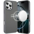 thumbnail image 6 of Case for Samsung Galaxy S26+ / S26 Plus Carbon Fiber Design with Magnetic HQ 2.0mm Thick Hybrid Shockproof Rubber Hard PC, XPM Phone Cover fit Samsung s26 Plus, Galaxy S26+ [Gray], 6 of 8