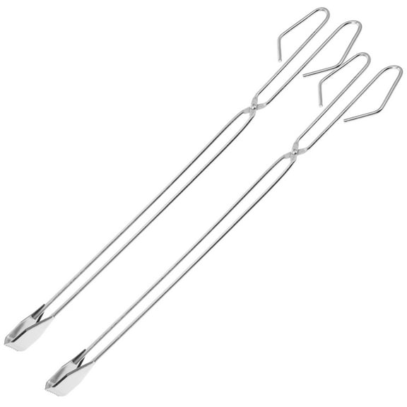 IBASETOY 2PCS Pick Up Trash Stick Grabber Stainless Steel Outdoor Tools