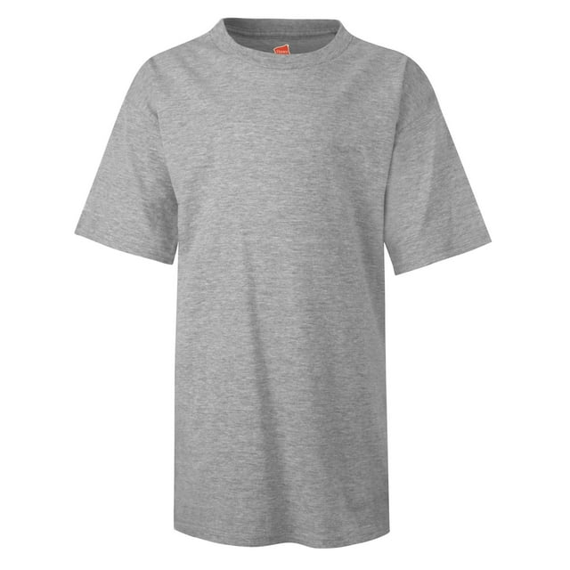 Hanes Nano-T T-Shirt pour Enfants, TP, Cendre