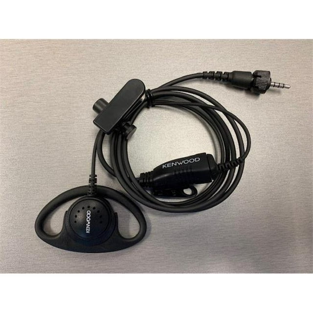 Cutler Communication Ventes KHS-53 D-Ring Écouteurs avec PTT & Microphone