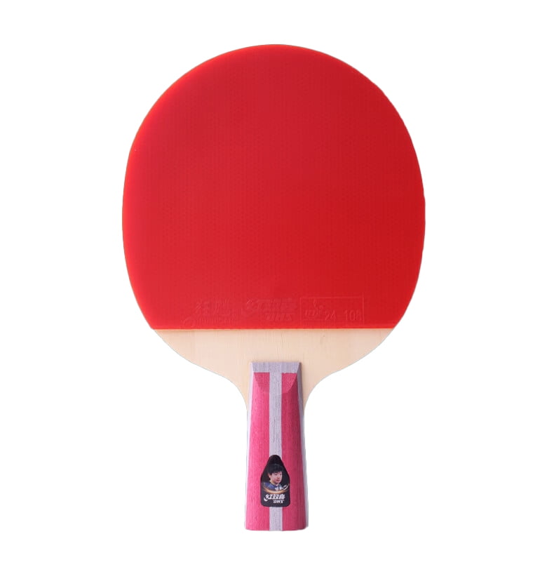 DHS Ping Pong Paddles Professional Table Tennis Racket with Hurricane Rubber Carrying Case - ITTF Approved Rubber for Tournament Play