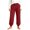 Red, variant on Xdegoge Cargo Joggers for Women High Waisted Athletic Casual Elastic Waist Cuffed Hem Trousers with Pockets Comfortable Lightweight Hiking Workout Lounge Wear