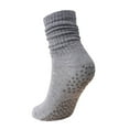 thumbnail image 6 of Socks for Women Pilates Slouch Crew Socks Grip Yoga Socks with Non Grippers for Barre Ballet Dance Hospital Workout Fun Socks for Women, 6 of 6