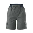 thumbnail image 3 of WAYUTE Women Shorts Cargo Shorts Summer Loose Comfortable Casual Hiking Shorts with Pockets and Drawstring, 3 of 5