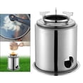 thumbnail image 1 of Horno Para Acampar Firewood Burner Furnace Para Cocción Al Aire Libre Barbq Mochilado 16x21cm, 1 of 8