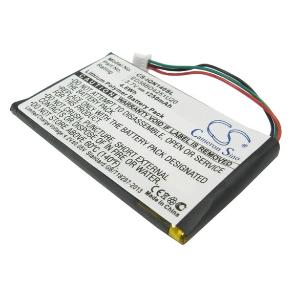 Replacement Battery for Garmin ED38BD4251U20,3.7V/1250mAh