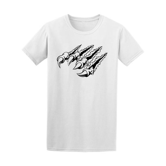 Monster Claw Ripping Through Tee Men's -Image by Shutterstock