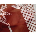 thumbnail image 5 of oneOone Silk Tabby Red Fabric Tropical Dress Material Fabric Print Fabric By The Yard 42 Inch Wide, 5 of 5