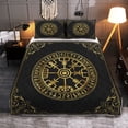 thumbnail image 1 of Juego de Cama Colcha Vikinga - Vegvisir y Runa Vikingos - Juego de Cama Colcha Vikinga, 1 of 5