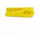 thumbnail image 4 of Paquete de 50 cuchillas de repuesto para recortadora Ryobi, cabezales de cuchillas dentadas dobles (amarillo, 12x7 mm), accesorio para recortadora, 4 of 5
