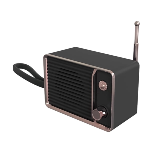 Pisexur Electrónica para Hombres DW01 Audio Inalámbrico Bluetooth Portátil para Exteriores Estilo Retro Creativo Regalo Emocional TV Altavoz Inalámbrico Bluetooth Electrónica para Niños, Organizador