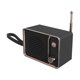 thumbnail image 1 of Pisexur Electrónica para Hombres DW01 Audio Inalámbrico Bluetooth Portátil para Exteriores Estilo Retro Creativo Regalo Emocional TV Altavoz Inalámbrico Bluetooth Electrónica para Niños, Organizador, 1 of 6